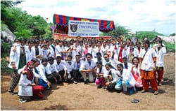 Free-medical-camp by students of IGIDS