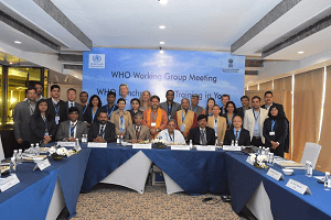 SBV represented at WHO Yoga Benchmark Meeting in New Delhi